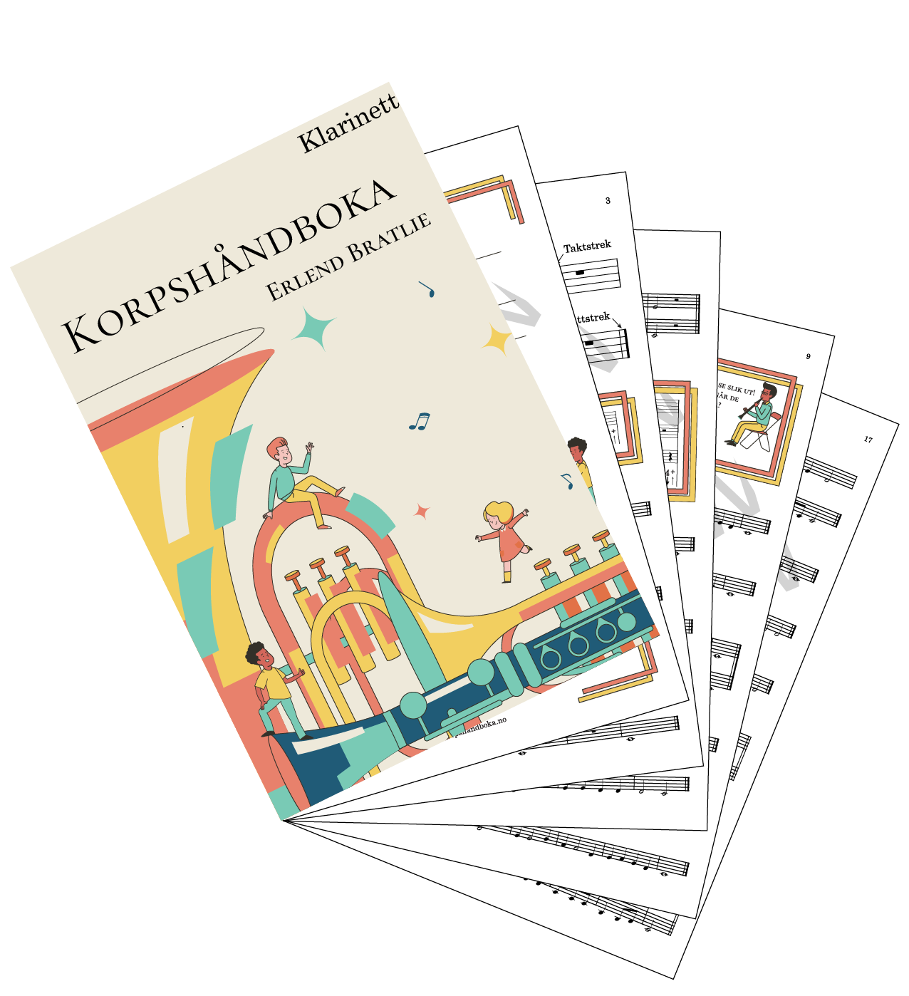 Forhåndsvisning av Korpshåndboka notehefte