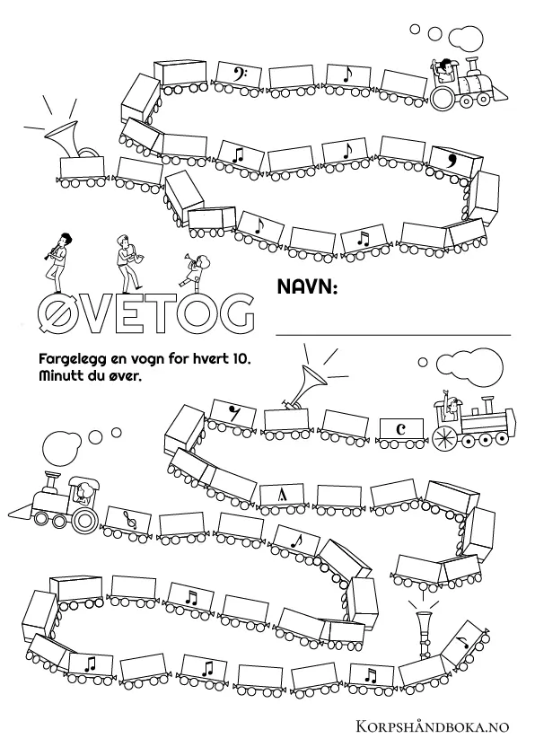 Korpshåndboka | Øvetoget